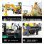 hot sale brand new wheel loader moving type and backhoe loader type avant tractor data for sale