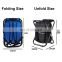 Camping Outdoor Beach Fishing  Picnic Insulated Folding Backpack Chair Cooler Bag backpack folding chair