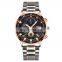 NIBOSI New Mens Watches Fashion Sport Wristwatches for Men Big Dial Top Brand Luxury Waterproof Gold Watch Men Relogio Masculino