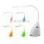 Goose Neck Rechargeable Night Stand Kids Nail Lamp Table With Blue tooth Speaker