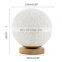 Unique Rattan Round Hemp Ball Table Lamp,Rattan Table Lamp Decorative Kid's Room Vietnam Manufacturer