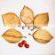Hot Sale Large Wooden Leaf Coasters, Handcarved Ash Wood Coasters Table Vietnam Supplier