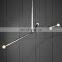 Nordic Style Simple Series Brass Chandelier Restaurant Hanging Light ARROW LARGE for Home Coffee Shop
