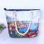 Women canvas bag 3D printing handbag ladies casual canvas floral wholesale handbags