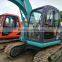 low profile used excavator kobelco 135SR for cheap sale in shanghai