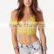 Women Net Tops Wholesale Sheer Ladies Lace Tops Latest Design