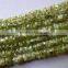 NATURAL PERIDOT SINGLE STRAND BEADS 13 INCH