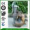 2015 new garden ornaments fiberglass outdoor garden fountains garden urn fountain