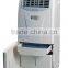 Electric portable misting stand room cooling fan