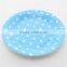 Newest Pink Polka Dot Round Paper Plates