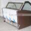 plastic ice cream display importer freezer gelato mini