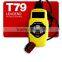 Highend car scanner Diagnostic scan tool OBDII auto scanner T79(yellow, multilingual,updateable)