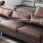 2016 New italian modern style leather sofa for living room use