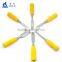 2015 anti-slip plastic handle 65# manganese steel wood carving chisel