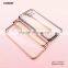 XUNDD Jazz Series Fashion Soft TPU Full Rubber Back Case for Samsung S7 edge Transparent Silicone Protective Shell Cover MT-5528