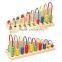 New Multifunction Children Wooden Abacus Frame Educational Beads Toys Early Education Kids Soroban Abacus                        
                                                Quality Choice