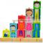 EN71/ASTM hot sale wooden kids educational OEM/ODM intelligent colorfull blocks
