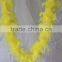 45g 72" Yellow Turkey Feather Material boa For Dance Costumes