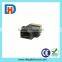 LC singlemode duplex metal fiber optic adaptor