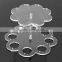 Acrylic Ice Cream Cake Candy Cone Display Holder 8 Holes for Wedding Party Buffet