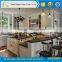 honded finish granite absolute black countertop for kitchen