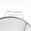 Kitchen wire reinforced mesh basket with handle