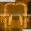 2016 New RGB Crystal LED Light Wedding Decoration Wedding Arch Wedding Decoration (MAH-001)