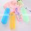 J384 Jelly color travel toothbrush toothpaste box