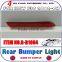 Car Body Parts LED Strip Light Reflector REAR BUMPER LIGHT FOR BMWW F30