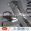 high quality silver big teeth custom puller plastic zipper , tent zipper