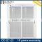 adjustable aluminum frame double glazed shutter door