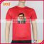 Design your own dry fit polyester plain printing blank cheap promotional t shirt for election