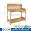Cheap outdoor garden wood potting bench station