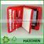 Hot Selling Leather Portfolio Case With Zipper Closure