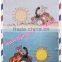 Water fastness lithographic offset sublimation ink