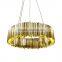 Stainless Steel Round LED Suspension Lights for Corridors Decorative
