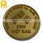 Custom logo special serial number sports coin for kids