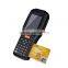 wireless mobile terminal android rugged with thermal printer,IC card reader and barcode scanner