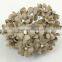 Soft Brown, Taupe Small Handmade Mulberry Paper Flower, Wedding Party, Scrap-booking Crafts, Wholesale