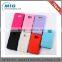Lambskin style wallet PU leather case For Samsung S6, Cell phone case For Samsung galaxy S6 leather case with Zipper, 7 colors