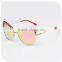 European New Colorful Coated UV Sunglasses, Women Reflective Sunglasses