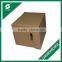 ACCEPT CUSTOM ORDER BROWN CORRUGATED CARDBOARD STORGE PACKING BOX WITH INSTRUCTIONS PRINTING
