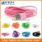 Quick Delivery Colorful 1M / 2M / 3M Data Sync Usb Mobile Charger Cable