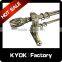 KYOK Crystal/diamond curtain rod finial & delicate curtain rod wholesale, double curtain pole bracket/holder, curtain parts