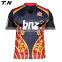 China made polyester promotional custom sublimated rugby jersey