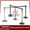 Security and safety equipment belt queue post stand