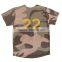 Wholesale sportswear sublimation printing camo softball jersey