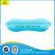 13031 Flocked PVC inflatable travel neck pillow