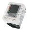 Bluetooth 4.0 Portable Wrist Digital Blood Pressure Monitor Irregular Heartbeat Detector for iOS and Android Devices White