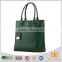 P130-B2558 Big size ladies Ostrich pattern green leather tote bag women handbags